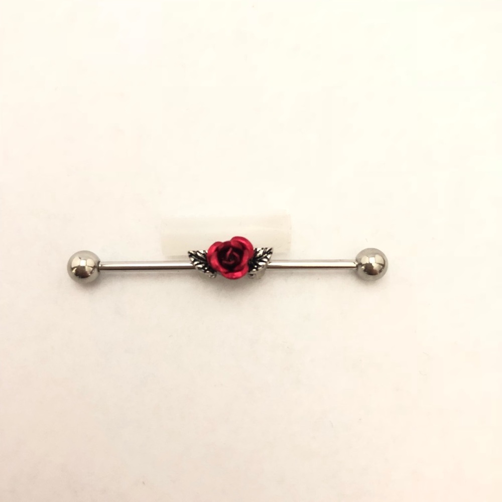 🆕🌹 Industrial rose body jewelry.